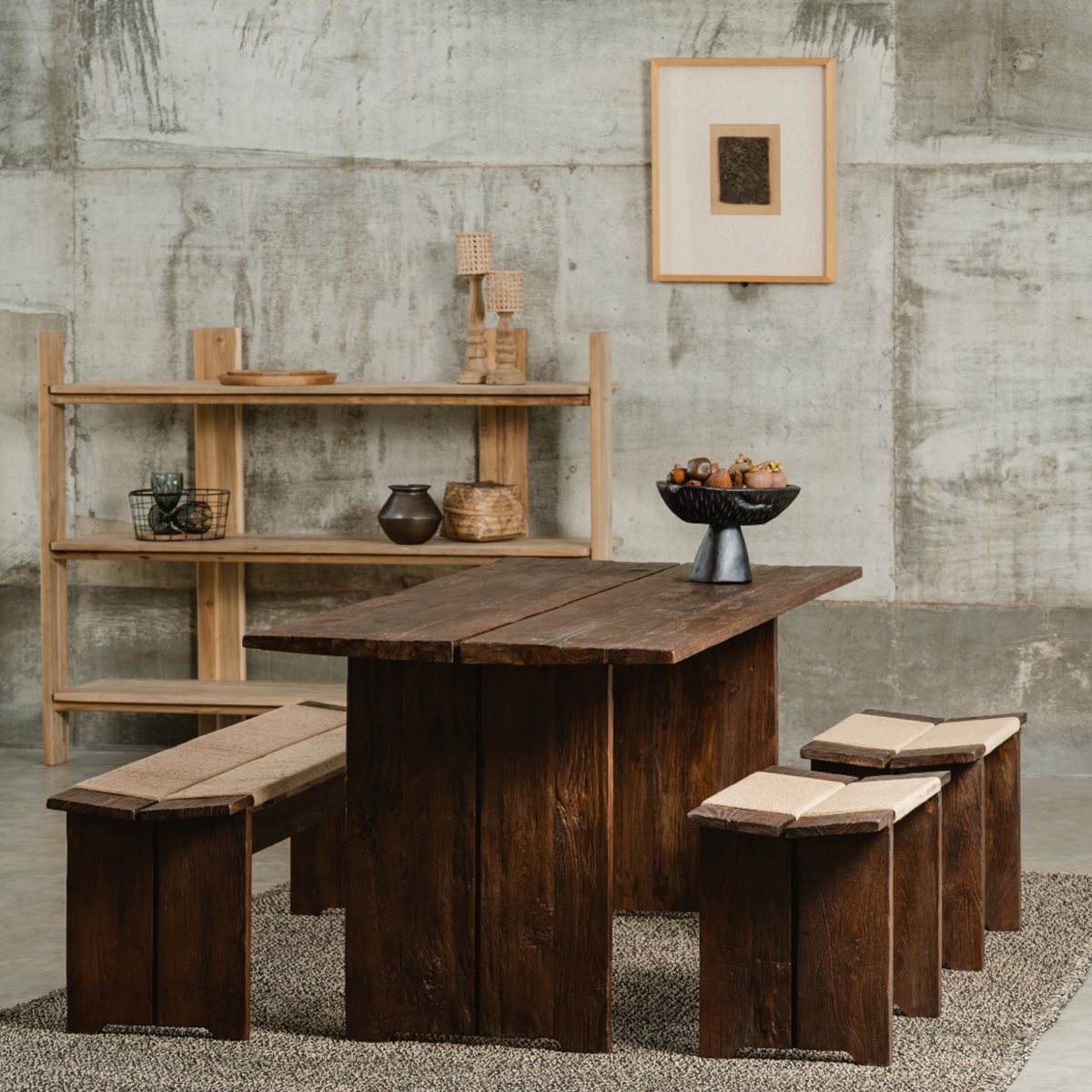 RATA Stool (Brown)